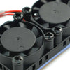 Raspberry Pi Dual Cooling Fans Kit (Compatible w/ Raspberry Pi 3B/3B+/4B)
