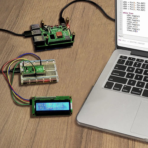 GEEEKPi Raspberry Pi Pico Starter Kit (MicroPython) - RobotShop