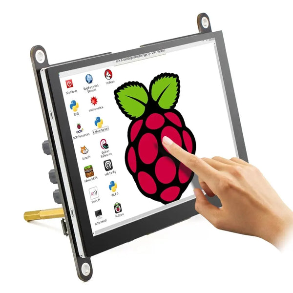 RC050S HD 5-Inch 800x480 Capacitive Touch Monitor for RPi w