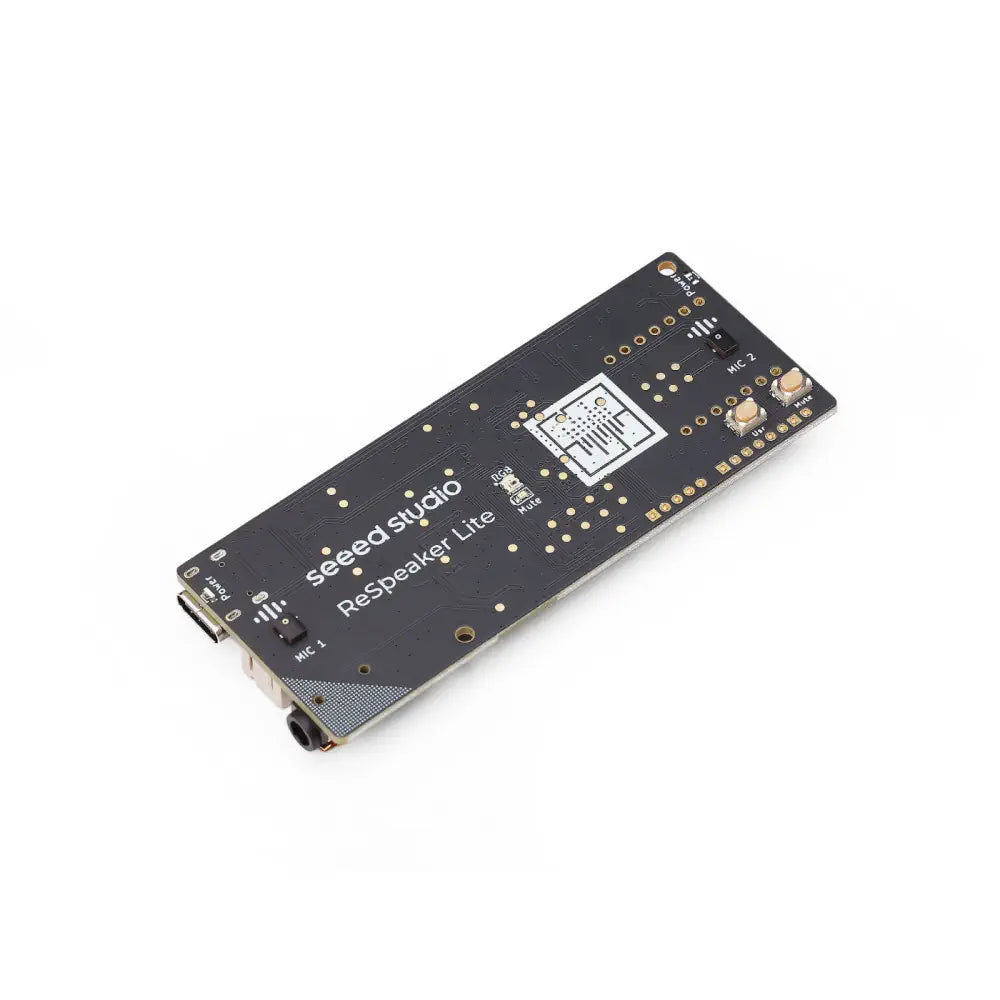 reSpeaker Lite - USB 2-Mic Array w/ Onboard AI Audio Processing Algorithms