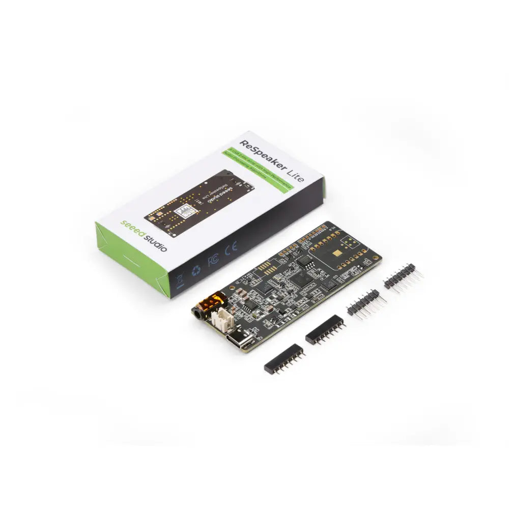 reSpeaker Lite - USB 2-Mic Array w/ Onboard AI Audio Processing Algorithms