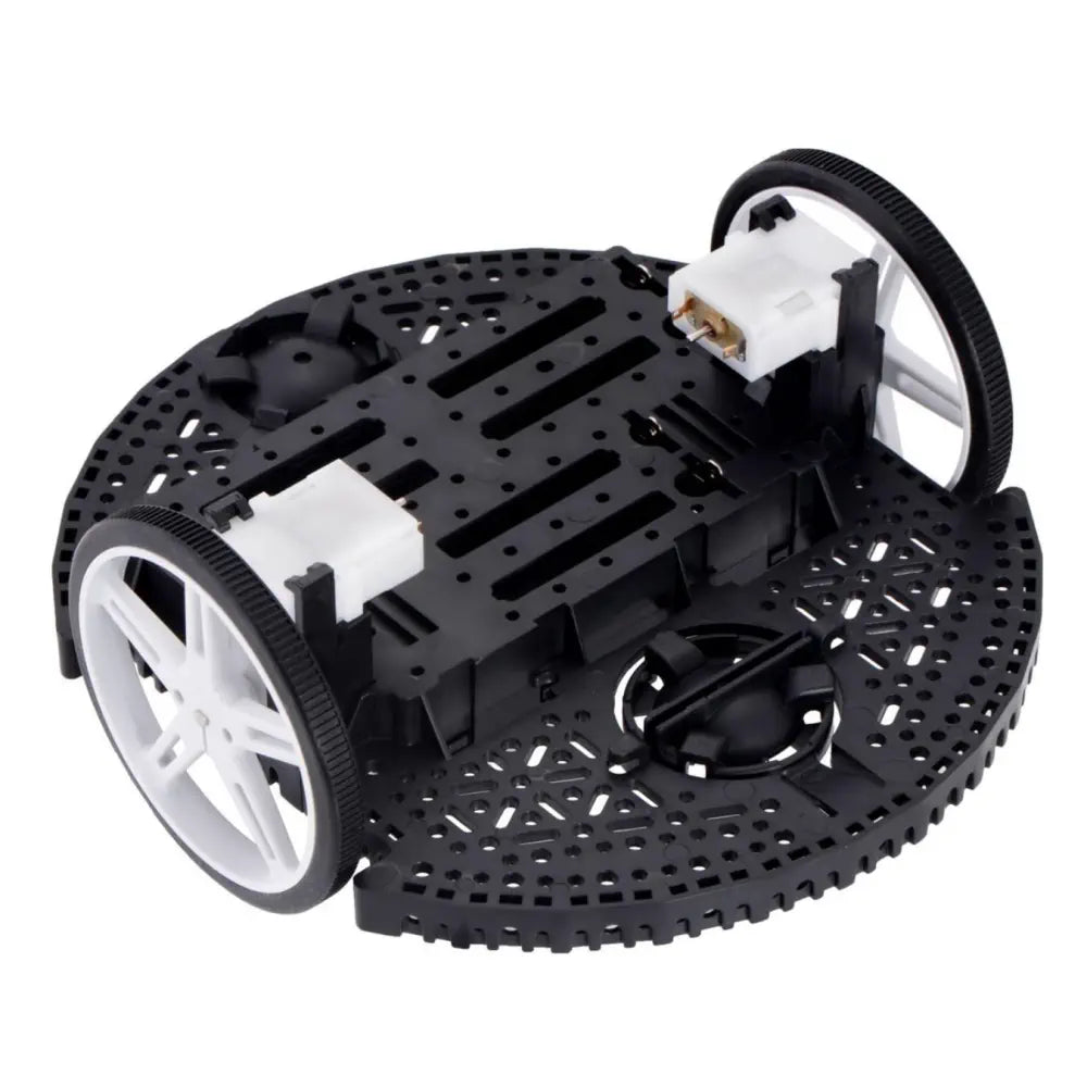 Romi Chassis Kit - Black - RobotShop Romi Chassis Kit - Black - RobotShop