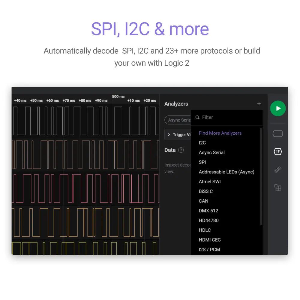 Saleae Logic Pro 8 ブラック 動作確認済 美品 Saleae Logic 8 — 8-Channel USB Logic Analyzer & Protocol Decoder