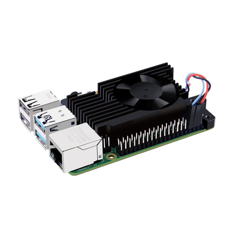 Seeedstudio Armor Lite Heat Sink w/ PWM Fan for Raspberry Pi 4B