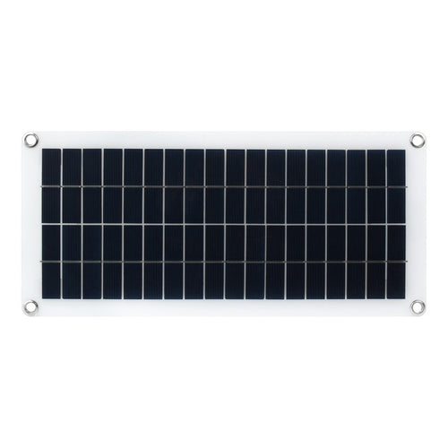 Semi-flexible Polycrystalline Silicon Solar Panel (18V 10W), Supports 5V Output