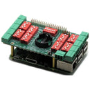 Sequent Microsystems Analog/Digital Inputs 8-Layer Stackable HAT for Raspberry Pi