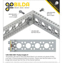 ServoCity 1205 Series Dual Block Mount (2-1) - 2 Pack