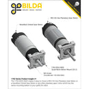 ServoCity 1702 Series Quad Block Motor Mount (32-2)