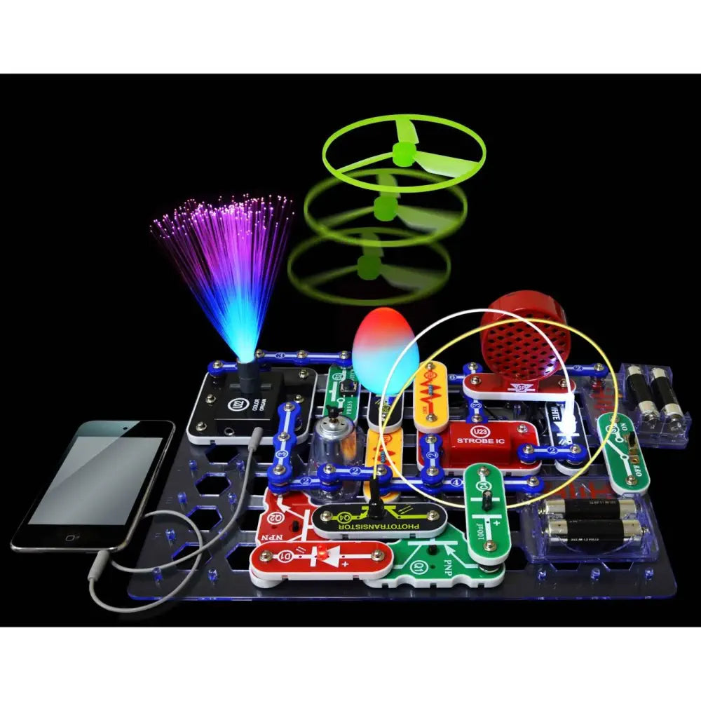 Snap Circuits LIGHT 電子機器探検キット Snap Circuits LIGHT Experiments Kit - RobotShop