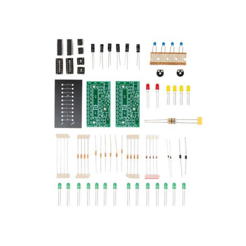 Stereo Vu-Meter 2x10 LEDS Soldering Kit