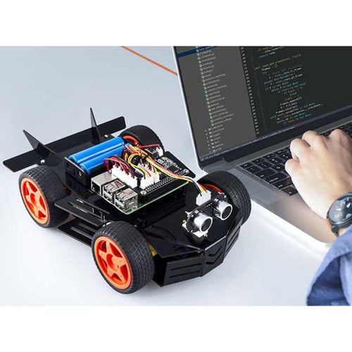 SunFounder PiCar-4WD, 4WD Smart Robot Car Kit for Raspberry Pi 4B/3B+/3B