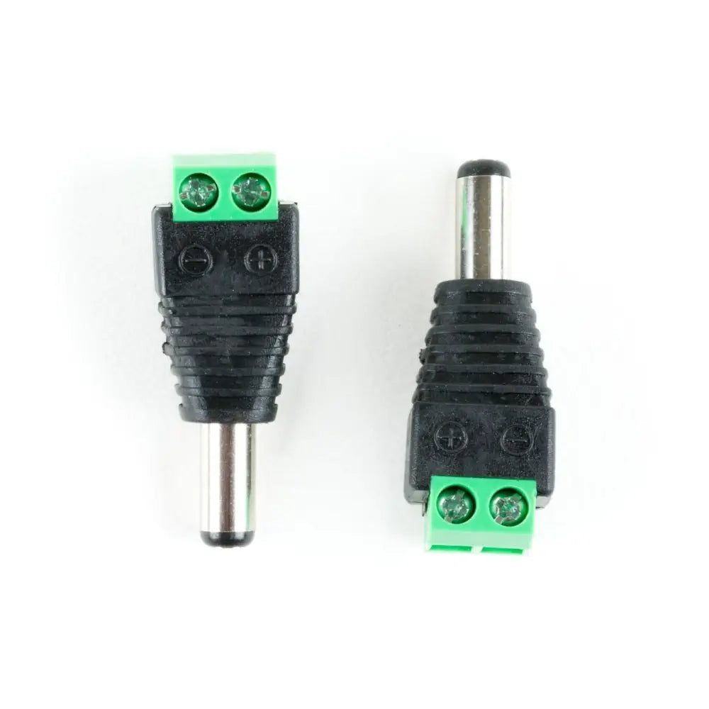 Terminal to 2.1mm Barrel Jack (2pk)