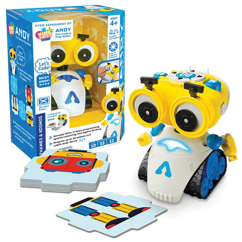 Thames & Kosmos Kids First Andy: The Code & Play Robot
