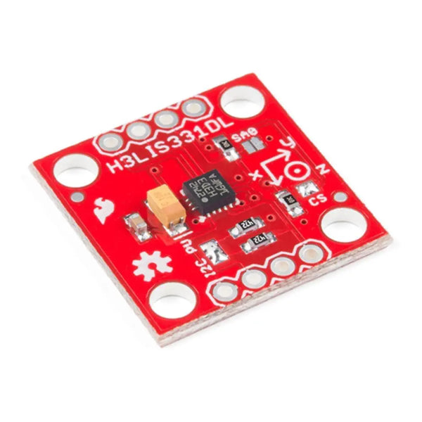 Triple Axis Accelerometer ±100g/±200g/±400g - H3LIS331DL - RobotShop