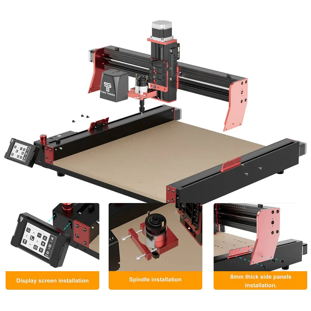 Twotrees TTC450 PRO CNC Router Machine - RobotShop