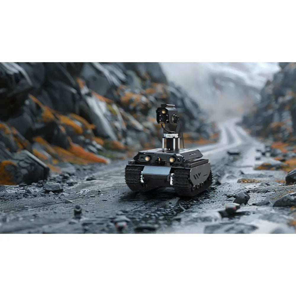 UGV Beast Open-Source Off-Road Tracked AI Robot, Dual Controllers