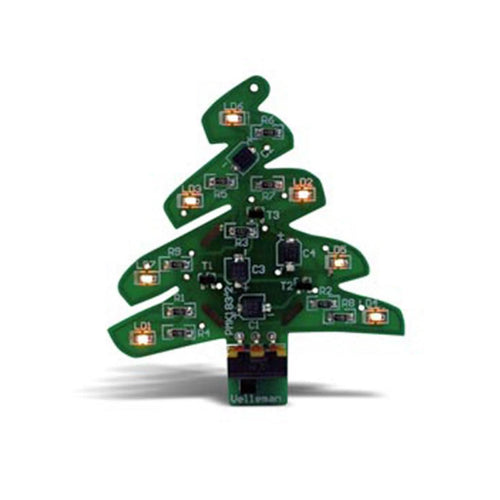 USB SMD X-MAS Tree Soldering Kit