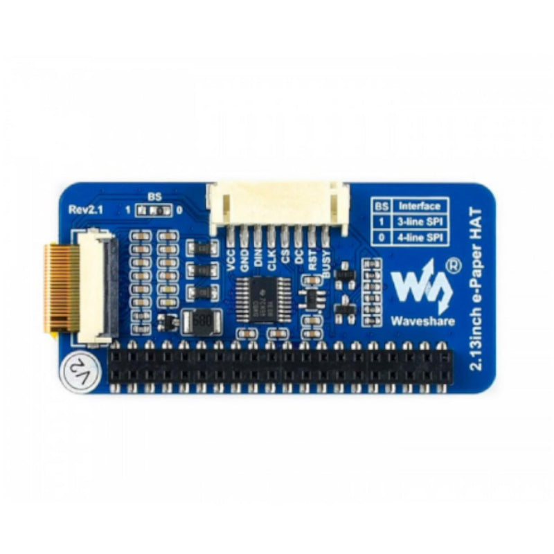 Waveshare 2.13 inch e-Paper HAT 250x122 for Raspberry Pi
