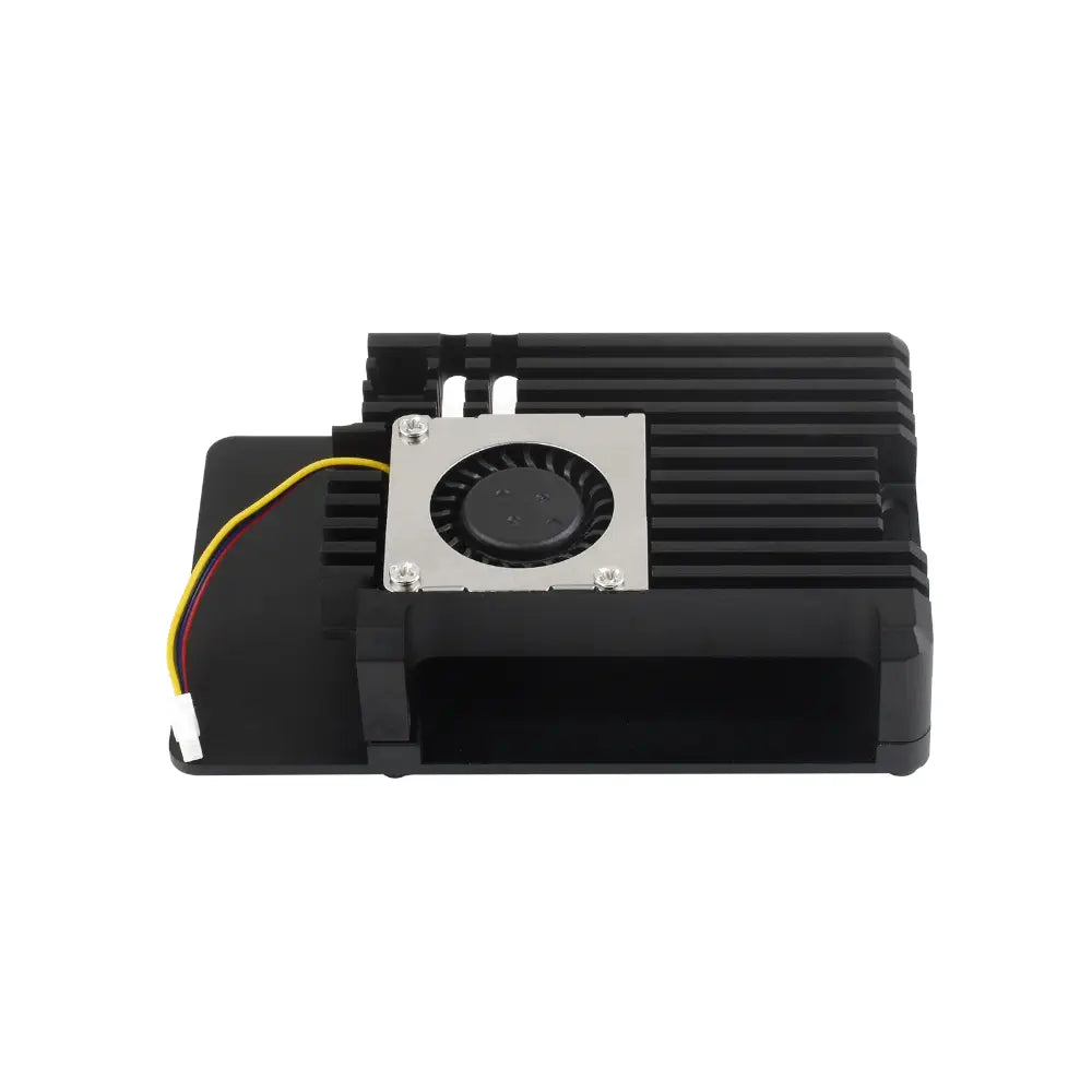 Waveshare Case (H), Temperature-Controlled Blower Fan for RPi 5