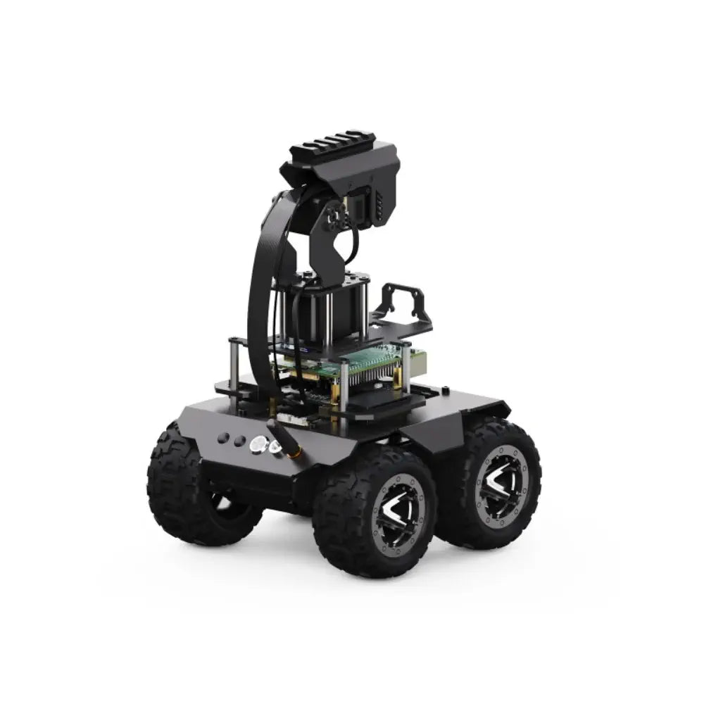 Waveshare RaspRover 4WD AI Robot, Dual Controllers, All-Metal Body, Computer Vision for Pi 5 (US)