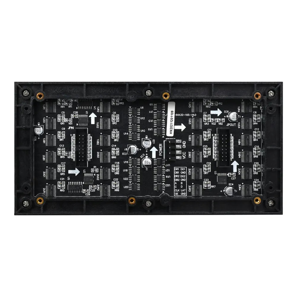 Waveshare RGB Full-Color LED Matrix Panel, 3mm Pitch, 64×32 Pixels, Adjustable Brightness