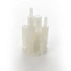 White Nylon Screw and Mounting Kit M2