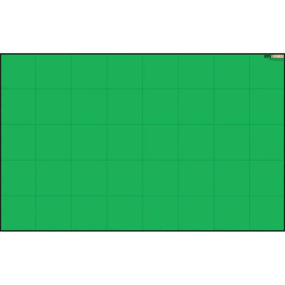 Wonder League Robotics Competition Grid Mat (Green Screen Version)