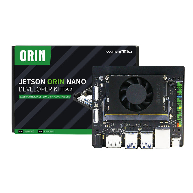 Jetson Orin NANO Development Board SUB Developer Kit with 8GB RAM Based On NVIDIA Core Module for AI Deep Learning(Basic Kit)