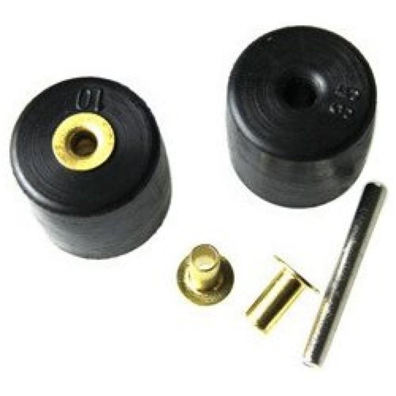 100mm Double Plastic Omni Wheel w/ Central Bearing