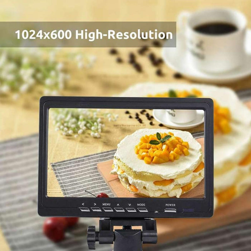 1024x600 7" HD TFT LCD Screen Display AV/VGA/HDMI for Raspberry Pi
