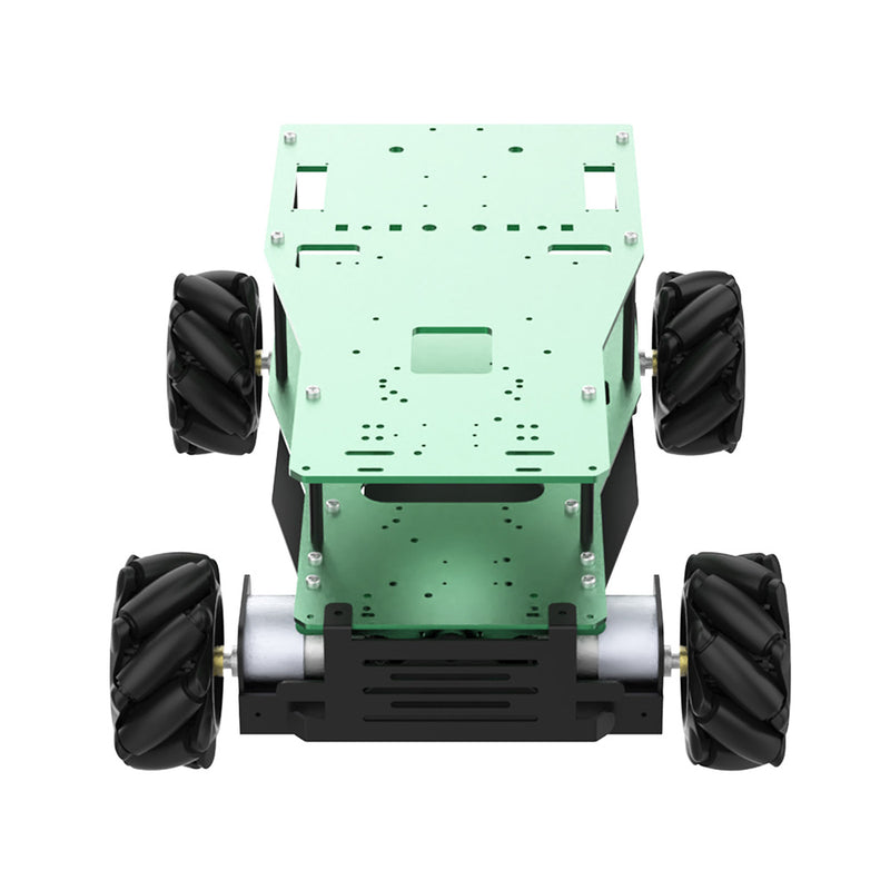 Yahboom Aluminum Alloy ROS Robot Car Chassis Pendulum Suspension - Large (EN Manual)