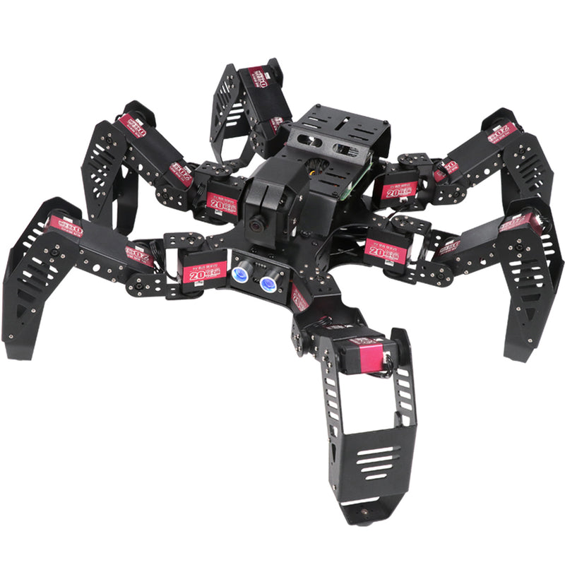 Hiwonder Spiderpi AI Intelligent Visual Hexapod Robot w/ Raspberry Pi 4B 4GB - Advanced Kit