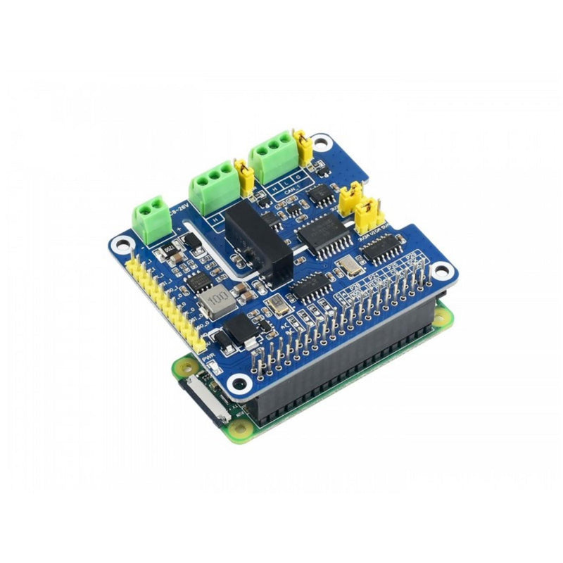 2-Channel Isolated CAN FD Expansion HAT for Raspberry Pi