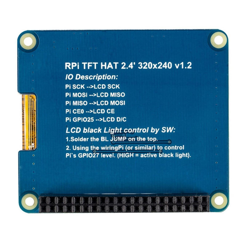 2.4" TFT Screen LCD Display for Raspberry Pi