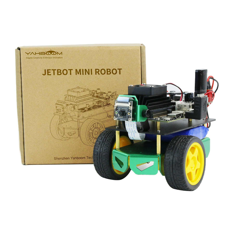 Jetbot Mini AI Vision Robot Car ROS Starter Kit without Jetson Nano 4GB Board