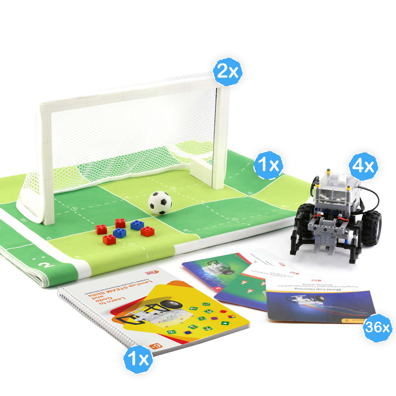 Orange Tart LEGO Compatible Soccer Robot Family Pack