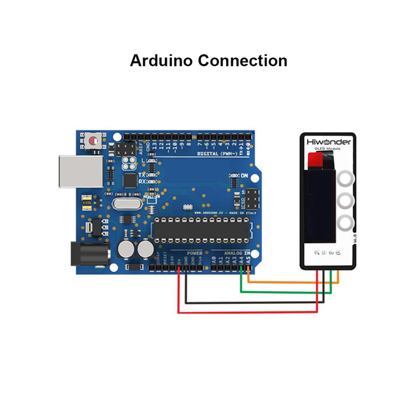 Hiwonder OLED Display Robot Sensor Compatible w/ Arduino