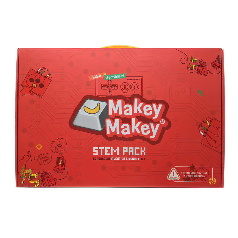 Makey Makey STEM Pack - Classroom Invention Literacy Coding Kit, Educational Programming DIY Kit for Educators and Learners