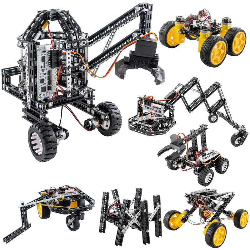 Robotics Kit - 7 Real-Life Engineering Examples Included