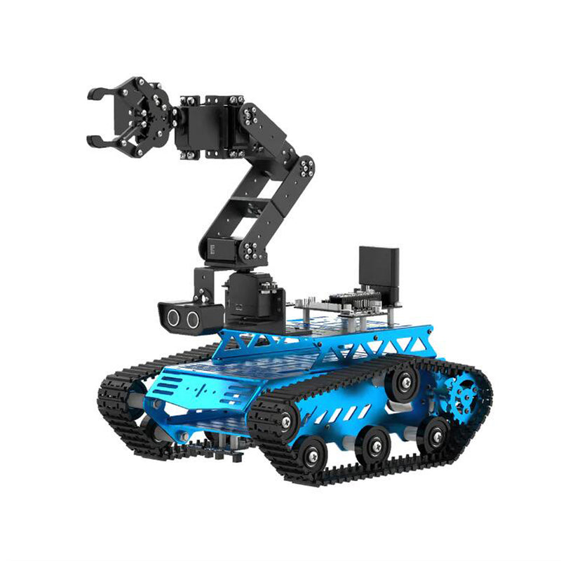 Hiwonder Tankbot Track Robot Car Loaded with Robotic Arm for STM32 Programming