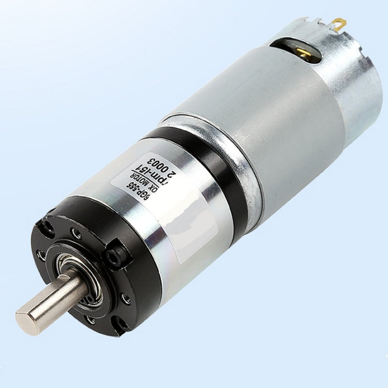 36mm Diameter High Torque 12V Planetary Gear Motor, 60RPM