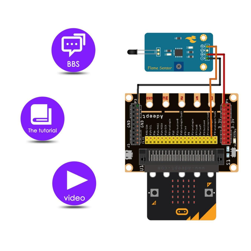 Adeept BBC micro:bit Sensor Starter Kit