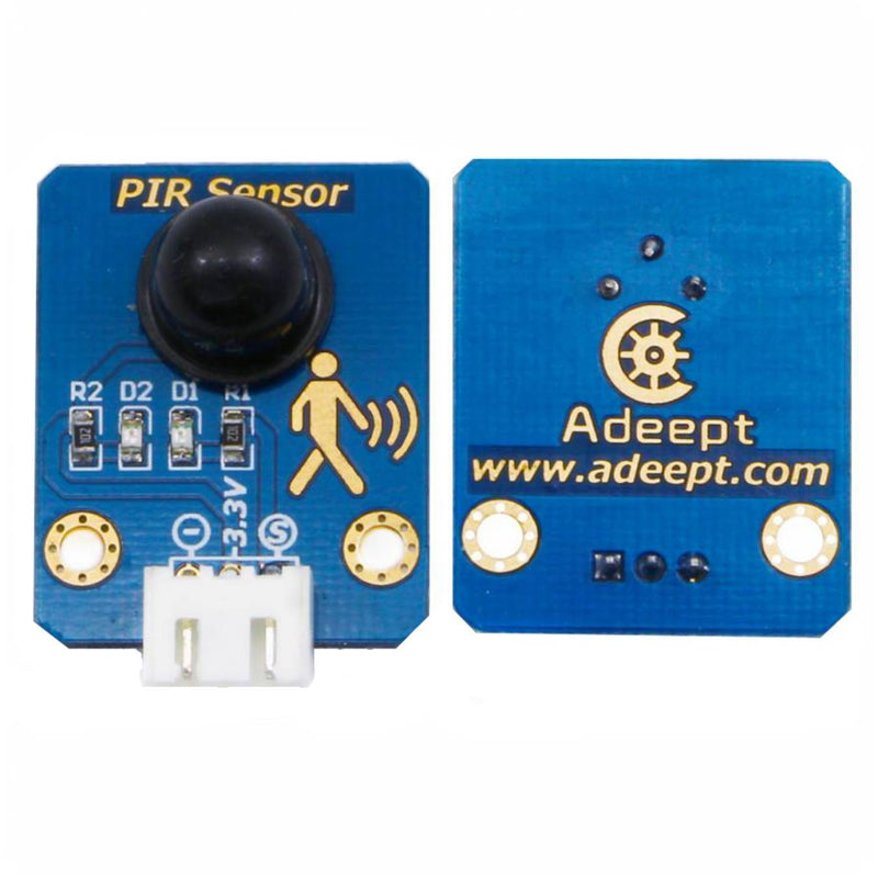 Adeept PIR Sensor Body Motion Module for Arduino, Raspberry Pi