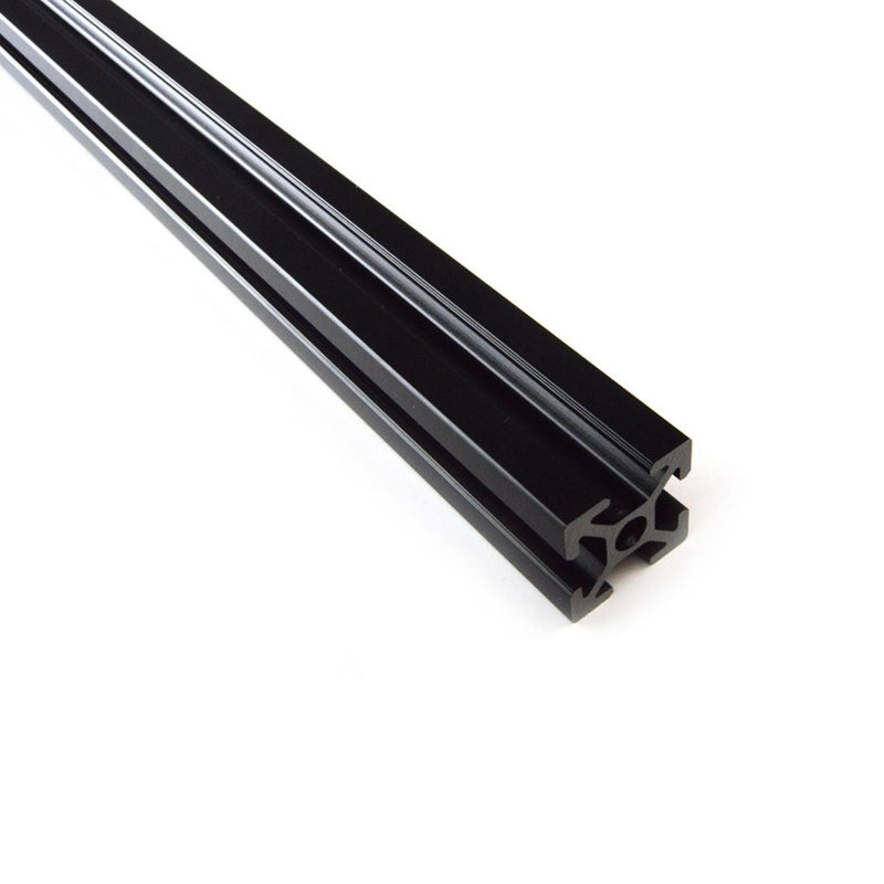 Black Aluminum Extrusion 20x20mm Square, 200mm (4pk)