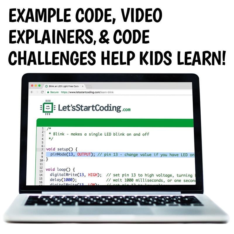 Ultimate Coding Kit for Kids Ages 8 15 - 100+ Code &amp; STEM Circuit Projects