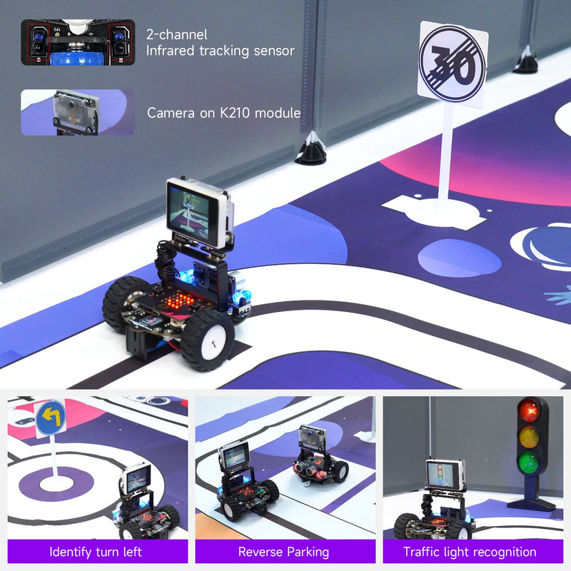 Yahboom Tiny:bit Pro AI visual robot car Without Microbit Board