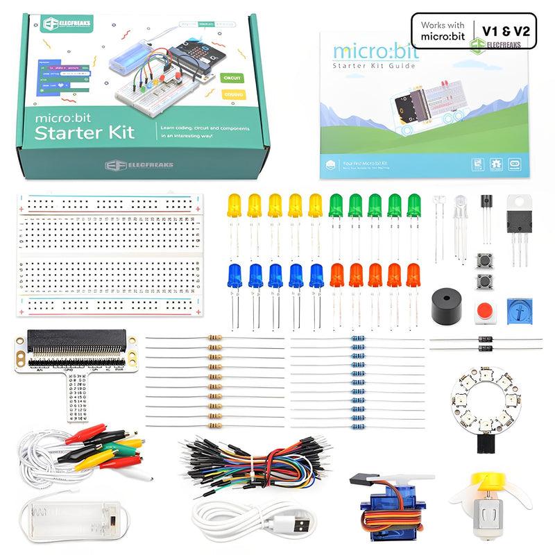 Elecfreaks Micro:bit Starter Kit Educational DIY Electronics for Kids