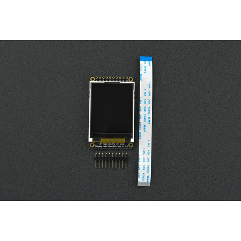 DFRobot Fermion 1.8in 128x160 IPS TFT LCD Display w/ MicroSD Card Slot (Breakout)