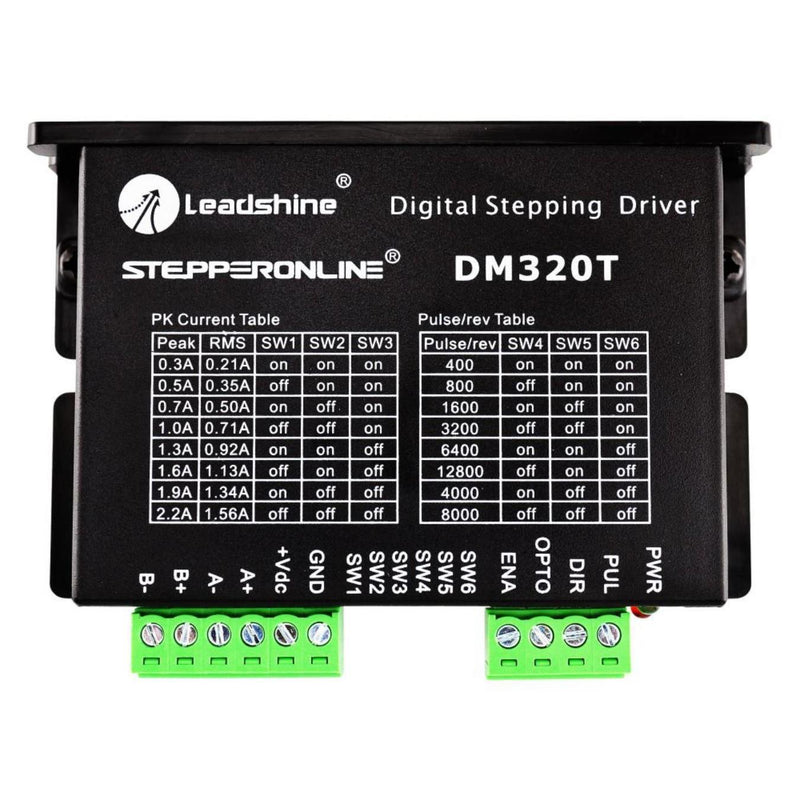 Digital Stepper Driver 0.3-2.2A 18-30VDC for Nema 8, 11, 14, 16, 17