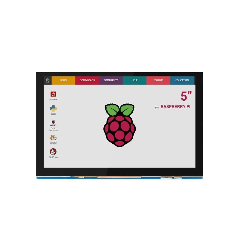 Elecrow 5 Inch DSI Display IPS 800x480 Touch Screen Compatible w/ Raspberry Pi